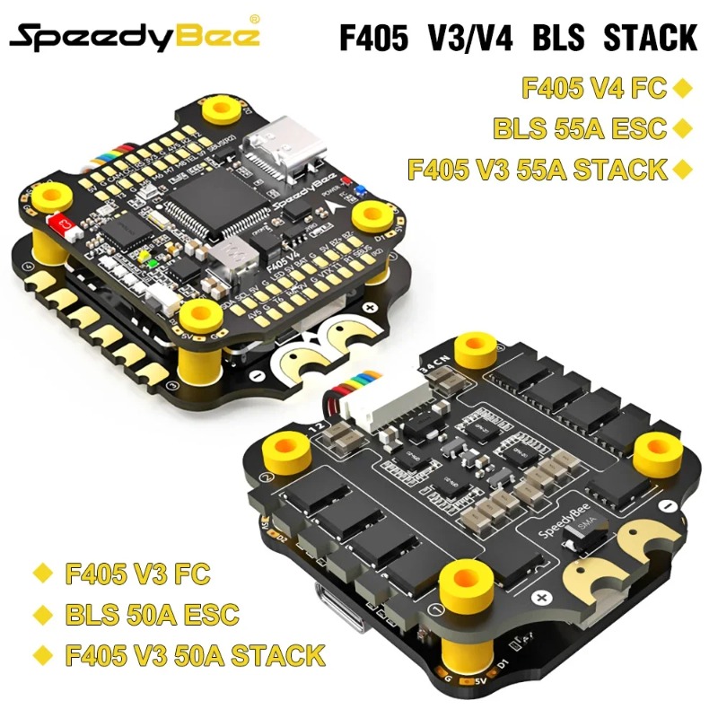 SpeedyBee F405 V3/V4 FC ESC St - Speedybee F405 V4 Bls 55A Stack recension och pris