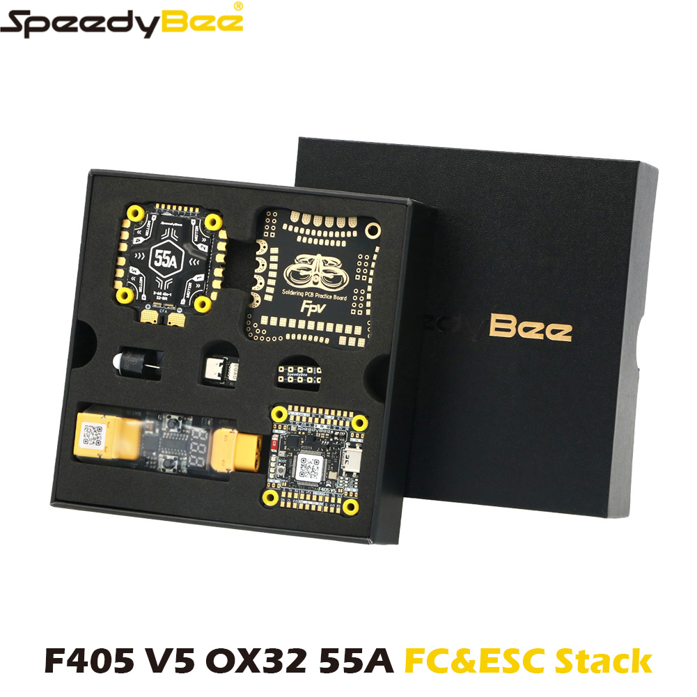 SpeedyBee F405 V5 OX32 55A 30x - Foxeer Reaper F4 128K 65A Esc recension och pris