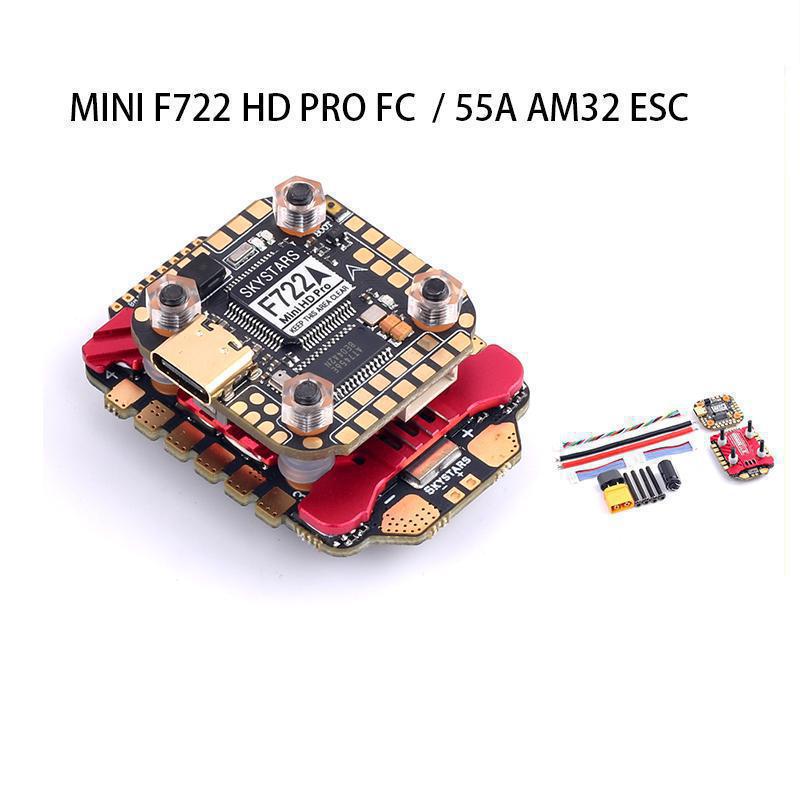 Skystars F722fc &am32 55a 4in1 - Foxeer Reaper F4 128K 65A Esc recension och pris